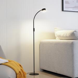 Lindby Lampadar LED Maori, 140 cm, negru, CCT, dimabil