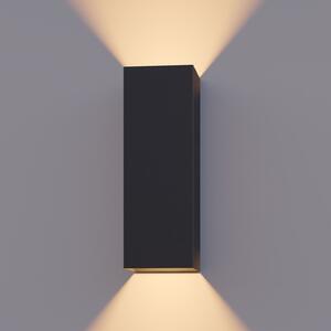 Calex LED lampă de perete în aer liber Rectangle up/down înălțime 23cm