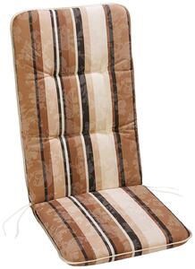 Perna pentru scaun de gradina Basic-Line bej/maro 120/50/6 cm