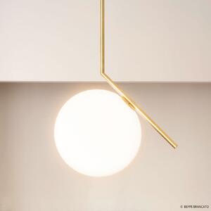 FLOS IC S2 lampă suspendată de design, alamă