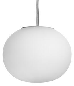 FLOS Mini Glo-Ball S - lampă suspendată sferică, reglabil, Alb, Camera de zi / sufragerie, Sticlă, Design, glob