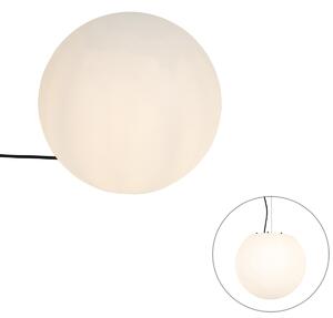 Lampa moderna de exterior alb 35 cm IP65 - Nura