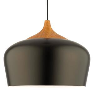 Aluminor Voltige lampă suspendată metalică în negru, reglabil, Negru, Camera de zi / sufragerie, Metal, Scandinavă