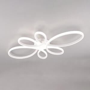 Plafonieră cu LED Fly, alb mat, 4.000 K, 83 cm x 45 cm