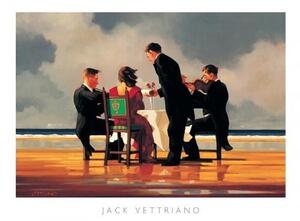 Elegy for a Dead Admiral, 1994 Reproducere, Jack Vettriano, (50 x 40 cm)