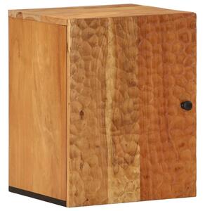Dulap de perete de baie, 38x33x48 cm, lemn masiv de acacia
