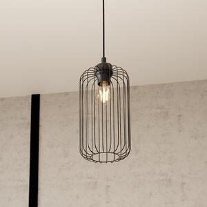 Lampă suspendată Vander, Ø 16 cm, negru, metal, E27