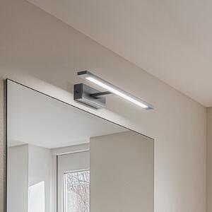 Aplică de perete Gallery LED, negru, metal lățime 41,5 cm IP44
