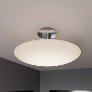Lindby plafonieră LED Gunda, alb, sticlă, Ø 48cm