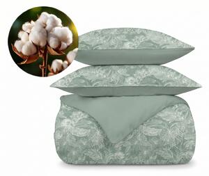 Set lenjerie de pat Dormeo Nature Motive verde
