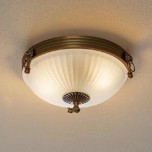 ORION Plafonieră Rocca în design clasic 31cm, reglabil, Bronz / Alamă Veche, Camera de zi / sufragerie, Metal, Antichitate