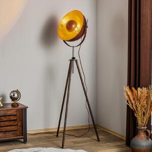 Globo Lampă de podea 3 picioare Xirena I ruginie, Maro / Rugină, Camera de zi / sufragerie, Metal, Design