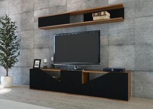 Mobilier living Tupac (nuc + negru). 1102602