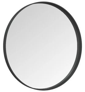 Oglindă de perete, negru, 60 cm