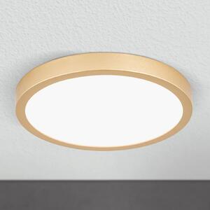 Plafonieră LED Vika, rotundă, auriu mat, Ø 23cm