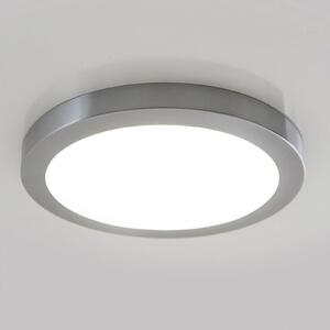 Näve Plafonieră LED Bonus cu inel magnetic, Ø 22,5 cm, Metalic, Camera de zi / sufragerie, Metal, Modern