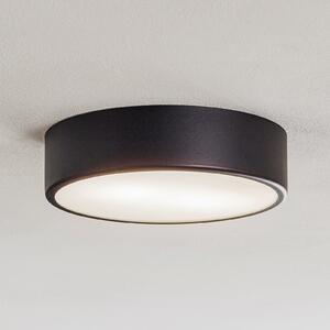Cleo plafonieră, Ø 30 cm, IP20, negru, metal, E27