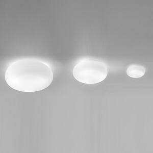 Artemide Itka Aplica de perete din sticlă IP65 Ø 20 cm, reglabil, Alb, Camera de zi / sufragerie, Sticlă, Modern