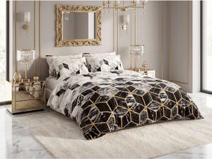 Lenjerie de pat policoton ATHENA POLY negru Dimensiune lenjerie de pat: 70 x 90 cm | 140 x 200 cm