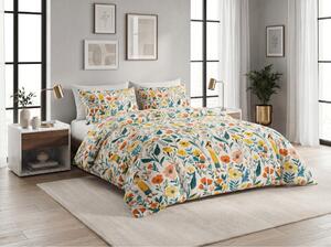 Lenjerie de pat policoton FLOVINA POLY colorata Dimensiune lenjerie de pat: 70 x 90 cm | 140 x 200 cm