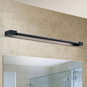 ORION LED oglindă cu lumină Marilyn în negru, lățime 90cm, Negru, Baie, Metal, Modern