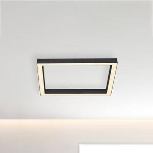 Plafonieră LED PURE Lines, 55x55 cm, antracit, CCT, telecomandă