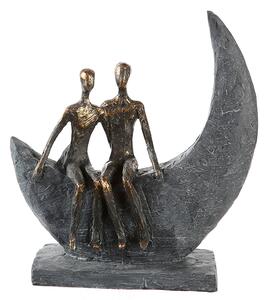 Figurina MOON, rasina, 23.5X22X8 cm