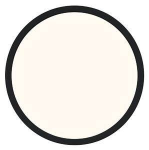 Nordlux Plafonieră cu LED Oja Smart, negru, Ø 29 cm, reglabil, Negru, Bucătărie, Plastic