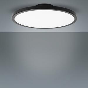 Plafonieră cu LED LIGHTME Aqua Ø 30,2cm negru