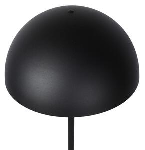 Lucide Lampadar Siemon din oțel, negru, Negru, Camera de zi / sufragerie, Metal