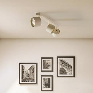 Argon Spot de tavan Chloe reglabil cu 3 becuri, bej,, Bej, Camera de zi / sufragerie, Metal, Modern