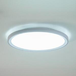 BRUMBERG Sunny Maxi LED plafonieră cu LED-uri RC CCT alb, reglabil, Alb, Camera de zi / sufragerie, Aluminiu