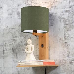 GOOD & MOJO Andes aplică cu raft, verde/natur