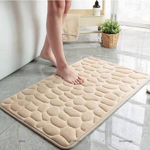 Set 2 x Covoras de baie antiderapant, 40 x 60 cm