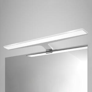 Ebir Nayra - lampă LED oglindă, alb, Alb, Baie, Plastic, Modern, Ansamblu de mobilier