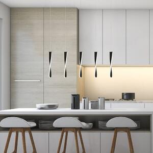 Lampă suspendată LED Paddle, 5 becuri