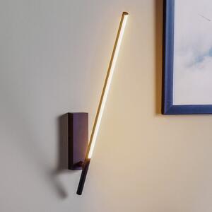 LEDS-C4 Tubs aplică perete LED rotativă și pivot., Negru, Camera de zi / sufragerie, Metal, Design