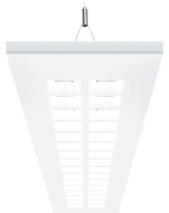 Zumtobel Mirel evolution LED, corp de iluminat suspendat, 3.000 K, reglabil, Alb, Studiu / Birou, Metal