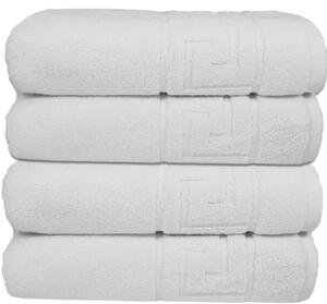 Set 4 Prosoape din 100% Bumbac (70x130cm) - Rosu