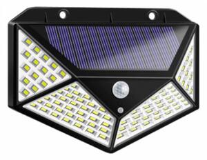 Set 4 lampi 100 LED, 3 moduri de functionare, incarcare solara si senzor de miscare