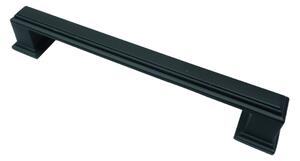 Maner metalic pentru mobilier, model Tasso, distanta dintre gauri = 128 | 192 | 288 mm, finisaj negru mat