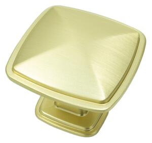 Butoni metalici pentru mobilier, model TASSO, 30.5x20x24.5 mm, finisaj aluminiu | auriu mat | negru mat