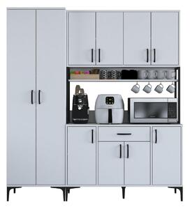 Set dulapuri bucătărie Jenaretta 33 (alb + negru). 1107096