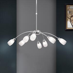 ORION Lampă suspendată MARISA, reglabil, Metalic, Camera de zi / sufragerie, Metal, Modern