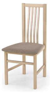 Scaun PAWEL, gri/stejar sonoma, stofa clasica/lemn de fag, 46X48X94 CM