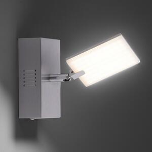 PURE Mira aplică perete LED cu Remote, CCT, alu, reglabil, Metalic, Camera de zi / sufragerie, Metal, Modern