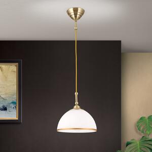 Lampă suspendată Old Lamp cu cablu textil, 1 bec