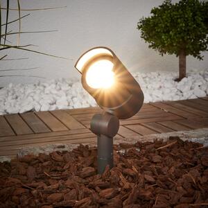 Lucande LED Spot Beatrix, antracit, aluminiu, 45.7cm, Negru, Metal, Modern