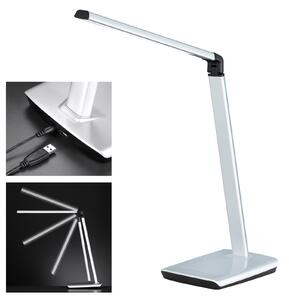 Lampă de masă LED Bright, dimabilă, CCT, argintiu