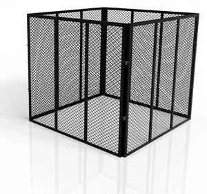 Juskys Compostor metalic 800 L - negru